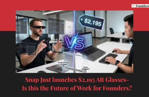 Snap Just Launched $2,195 AR Glasses—Is This the Future of Work for Founders?